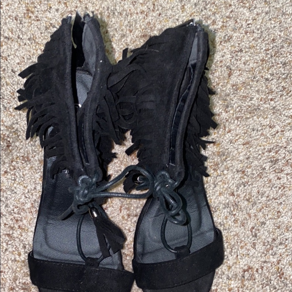 Suede black bump